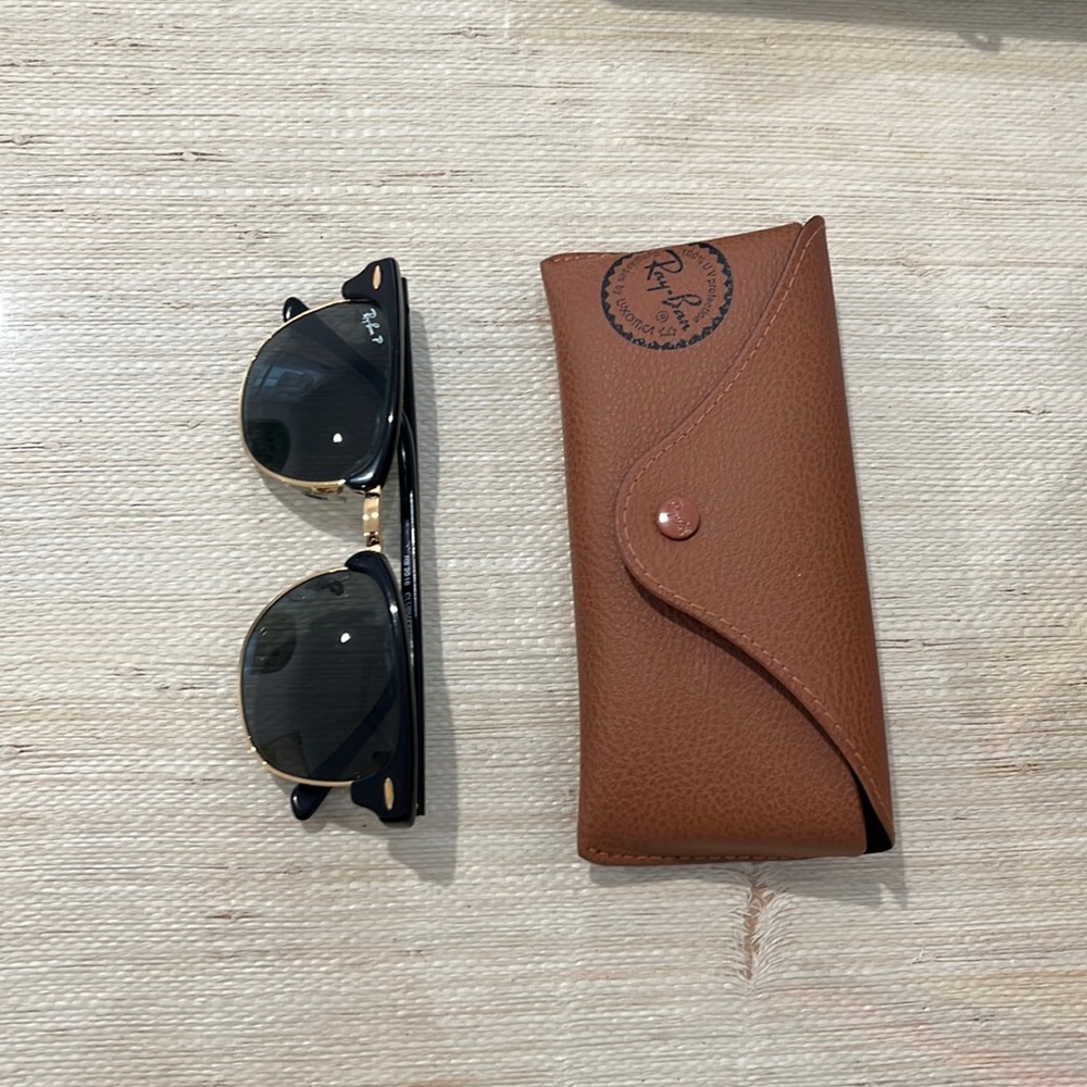 Ray-Ban club master black sunglasses